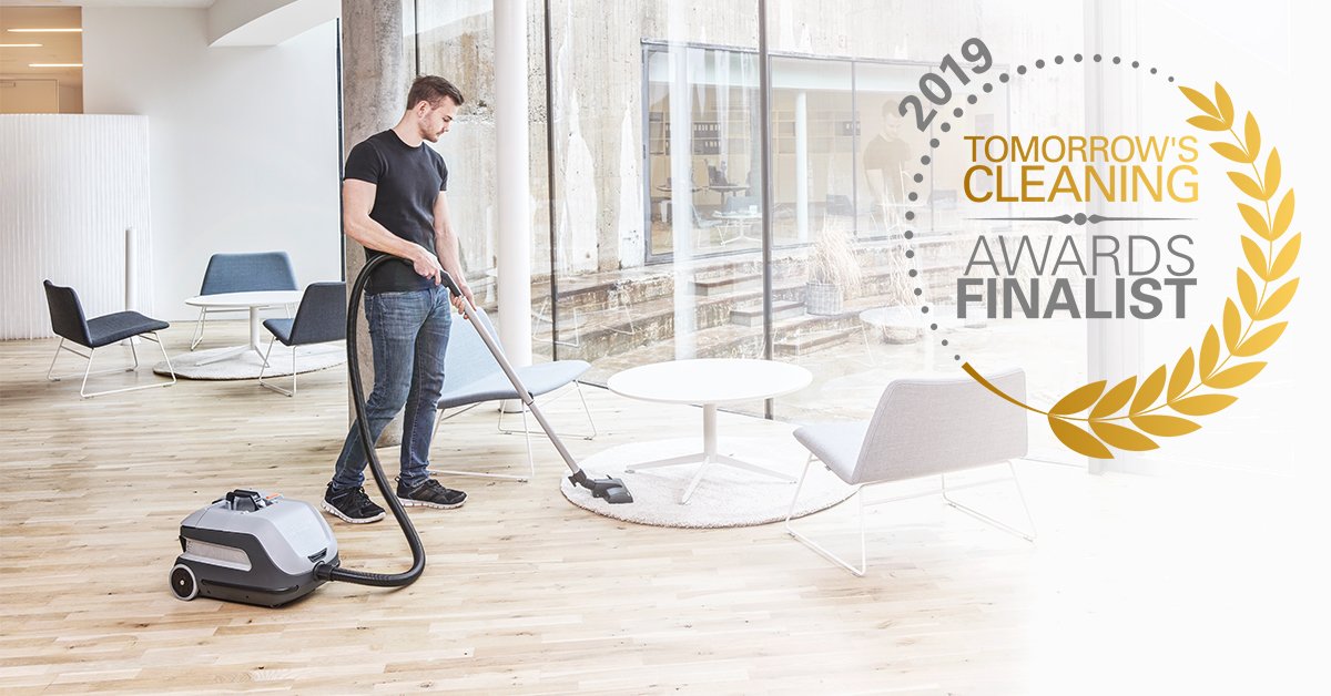 Being easy to move with no need for power outlets – and offering extreme low levels of sound, the VP600 is a nominated finalist in The Tomorro\ws Cleaning Awards. Be sure to vote whilst polls are open, vote now: surveymonkey.co.uk/r/TCAwards19