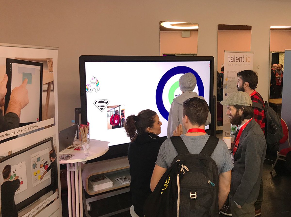 weframeag's tweet image. Our Development Team is @jskongress and having a great time discussing #codingtrends and presenting our product #weframeone. #bettertogether #react #redux #jskongress2019 #scrum #weframeag #springboot #meetingexperience