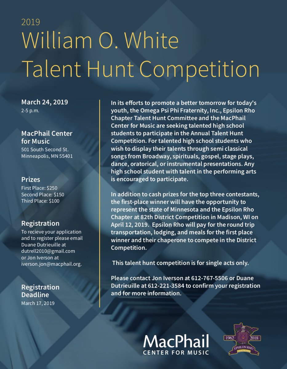 ACT_solution's tweet image. Come support our talented Minnesota youth on March 24 at 2pm!