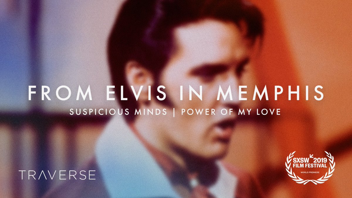 You can check out tracks from “From Elvis in Memphis” like never before at #SXSW this year, thanks to immersive audio experience @traverse_fm and <a href="/vrai_pictures/">Vrai Pictures</a>. #TheKing’s work becomes an experience listeners can physically move through in #AR. schedule.sxsw.com/2019/films/200…