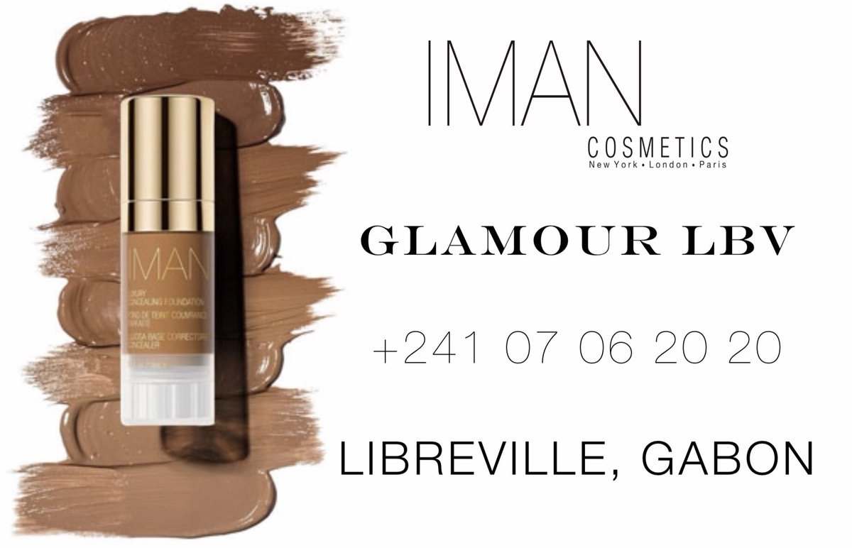IMANAFRICA's tweet photo. To all our Gabon Beauties, please visit GLAMOUR LBV for all your #IMANCosmetics products in #Libreville, #Gabon.
https://t.co/jFnHCGpbmy https://t.co/R6o9YapvUw
#IMANAfrica #Africa #Glamour 🇬🇦 https://t.co/rgxKMV4ZMo