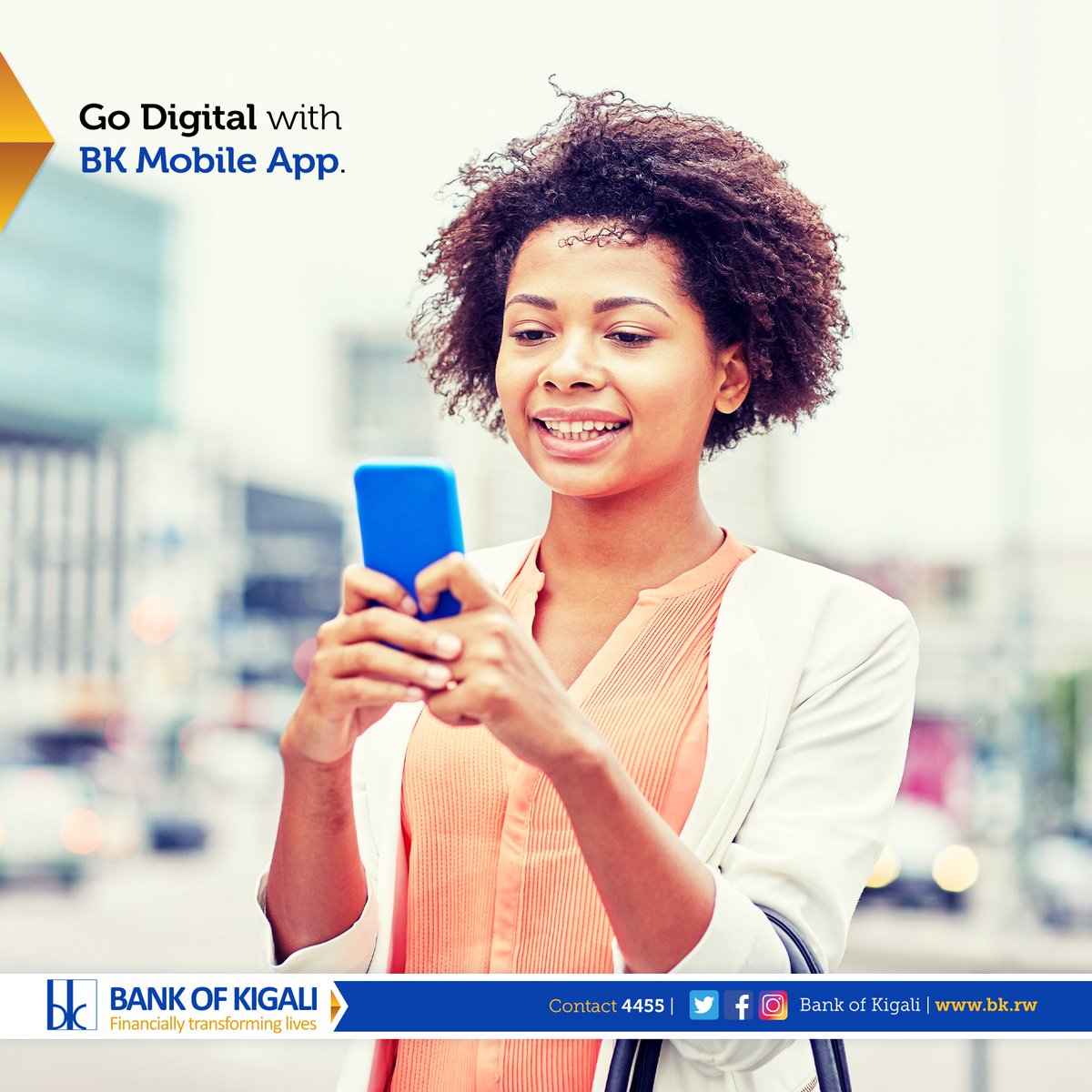 BankofKigali's tweet photo. Make your life easier and choose BK Mobile App for all your banking needs.
Download here👇
App Store: https://t.co/DJ9r40n70w
Google Play: https://t.co/Mvah04hXrr
#BKMobileApp https://t.co/PWcaWRTBHh