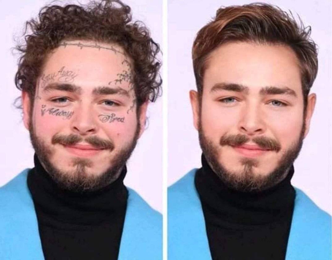 post malone removes all of his tattoos (jk, he adds more) | ktt2
