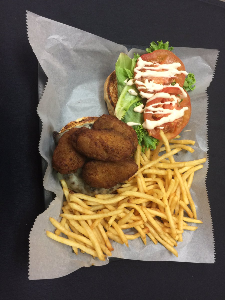 Come for today’s lunch special: our Jalapeño Popper Burger featuring Spicy Ranch!