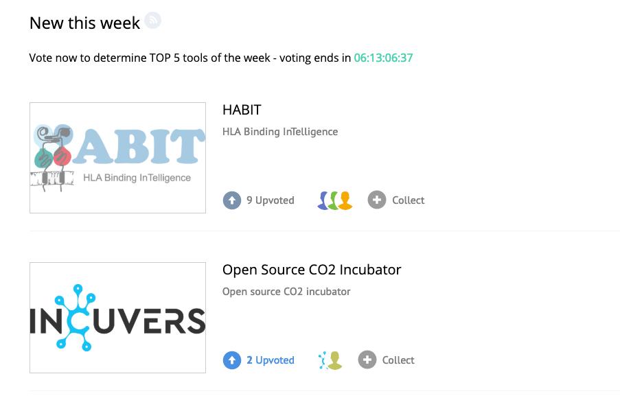 Currently #2 on <a href="/TheLabWorm/">LabWorm</a> top 5 tools list! Go give us a vote at labworm.com 👍 Voting ends soon! #opensource #cellbiology