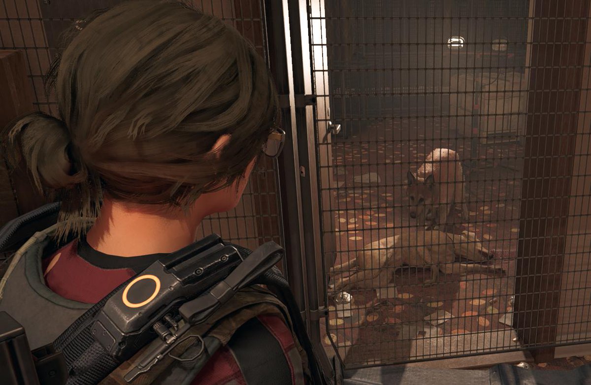CanYouPetTheDog's tweet photo. You cannot pet the dog in The Division 2 https://t.co/p0GGXWpDpY