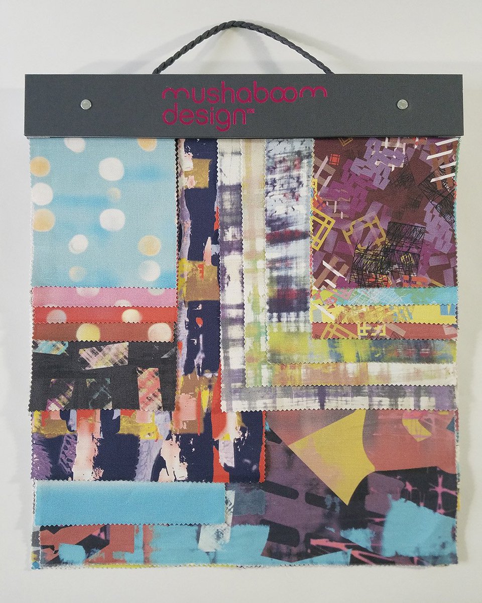 MushaboomDesign's tweet photo. Mushaboom Design Multilocal Collection, colour story Culture.  The collection has seven patterns in four coordinated colour stories printed on a linen - cotton blend.  Currently seeking sales representation.  Any recommendations? #upholstery fabric #interiors https://t.co/q6kZbxk5EP
