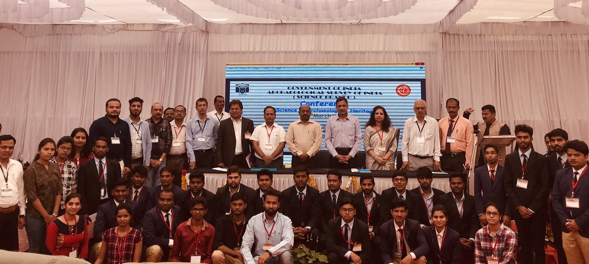 BamuTourism's tweet photo. Today at national conference on Science and Archaeological Heritage by Science branch, Archaeological Survey of India ,Auranagabad, India. https://t.co/xFvz1q1cr6