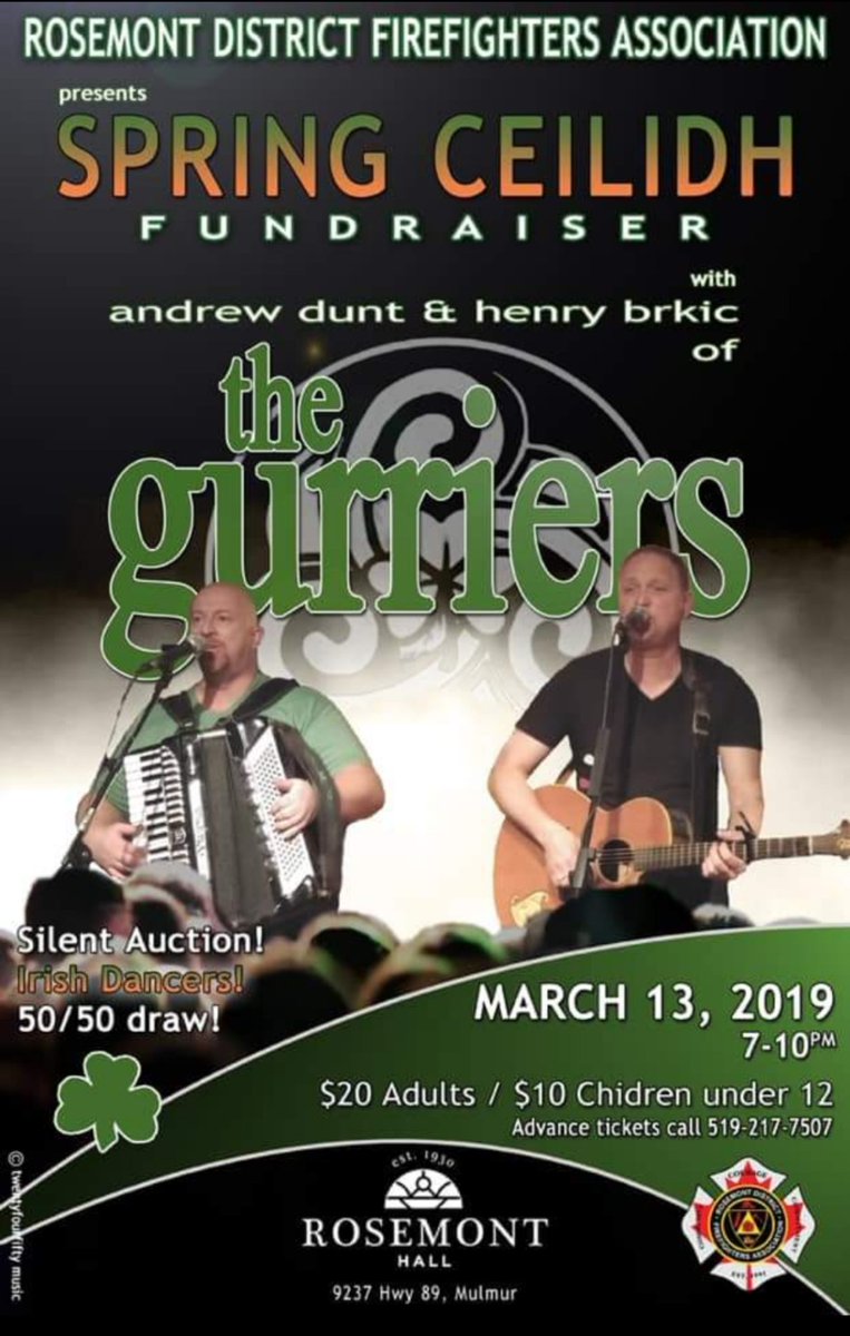 Fairlie326's tweet photo. Support your local Rosemont firefighters and hear some great music! #mulmur #mono #adjtos @TownofMono @MulmurTownship @RosemontFire https://t.co/kvuRaka1t2