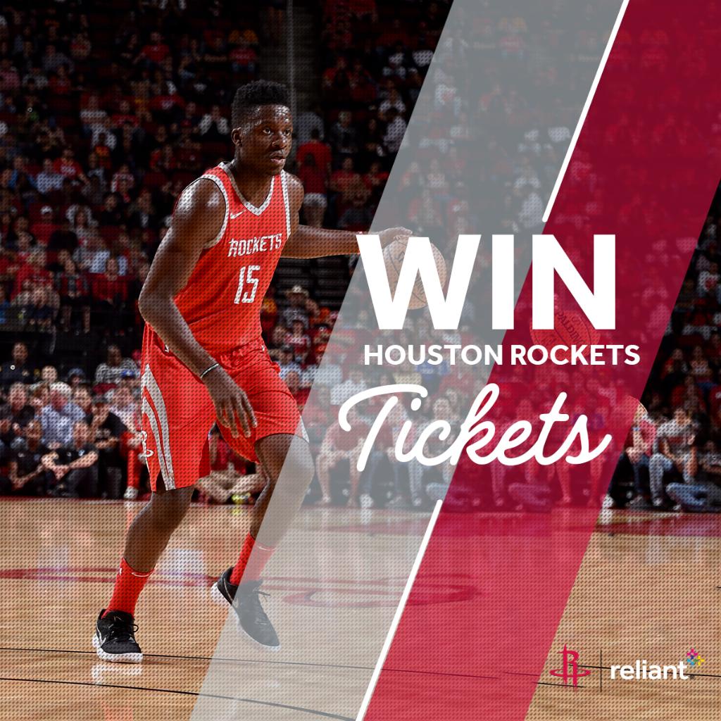 reliantenergy's tweet photo. Want to win tickets to the @HoustonRockets 3/22 game against San Antonio? Share a gif to cheer on the Rockets and include #ReliantSweeps for a chance to be entered.
Rules: https://t.co/xfMTNknxvF https://t.co/KVTmtoOYjE