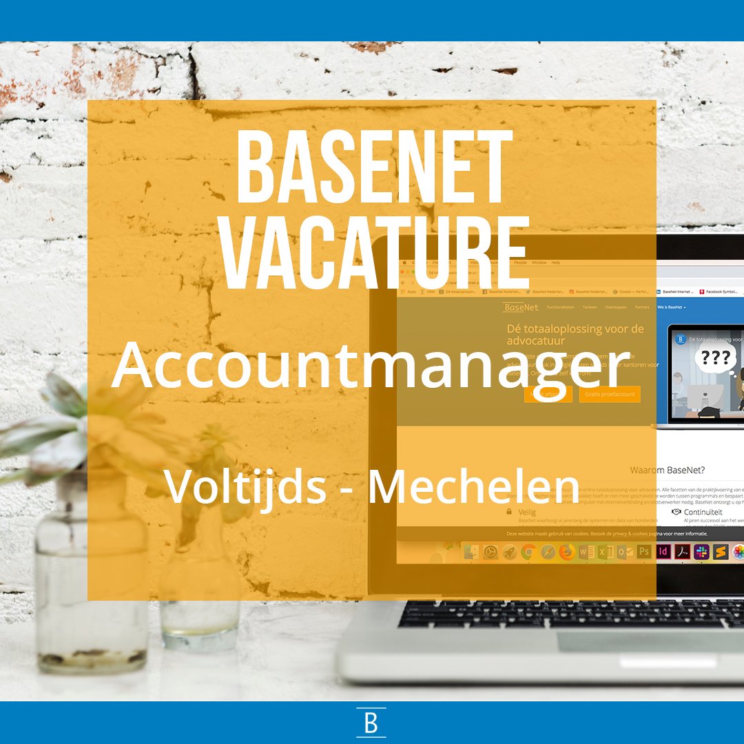 BaseNet_BE's tweet photo. Ben jij commercieel ingesteld, bezit jij de gunfactor en ben je in staat om na een presentatie de prospect het gevoel te geven dat hij BaseNet eigenlijk gisteren al had moeten aanschaffen? Dan zijn wij op zoek naar jou! 🙌 Bekijk snel de vacature: https://t.co/EYmrNYlopQ https://t.co/YHkoj14uUl