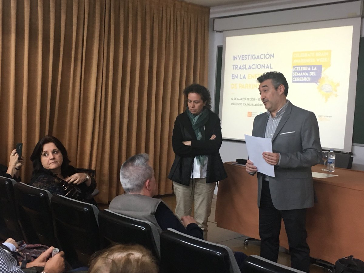 ajbribian's tweet photo. Comienzan la jornada de investigacion trasnacional en la enfermedad de Parkinson @REDOLFATIVA @InstitutoCajal @CSICdivulga @CSIC @Mujer_SENC @LOPEZMASCARAQUE @JLTrejo2 https://t.co/xNP4bPcWTU