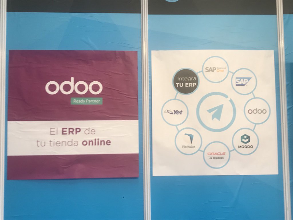 mvvv22's tweet photo. Conecta un CMS con cualquier ERP ya sea opensource o de pago #eshowBCN19 https://t.co/a3ee0uCupf