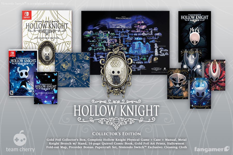 Limited Run Games on X: Our friends @Fangamer are making your Hollow Knight  physical dreams a reality! / X