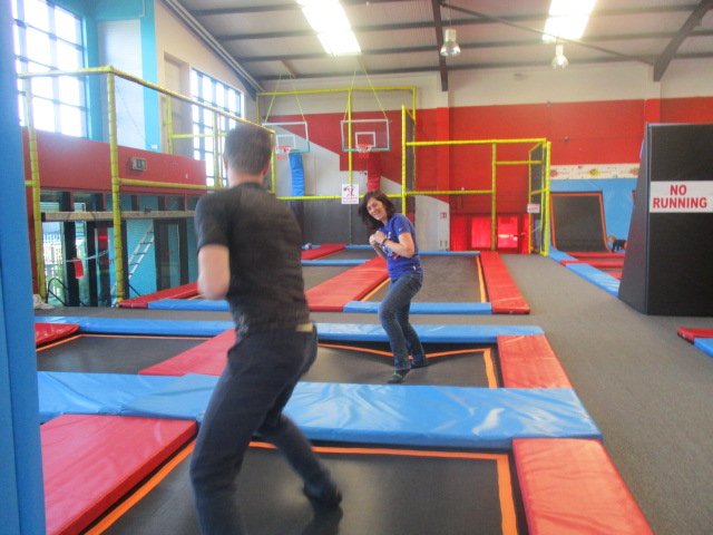 YouthreachSligo's tweet photo. Enjoying a spring in our step curtesy of Jump Street Carrick! #WeAreYouthreach #Bouncingaround https://t.co/PMg1qz1ntY