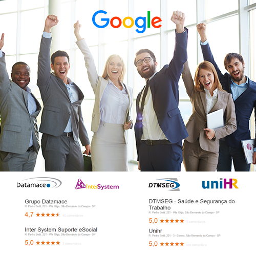 DTMSEG's tweet photo. Nos esforçamos para oferecer o melhor atendimento e os melhores produtos aos nossos clientes, e isso se reflete nos comentários sobre as nossas empresas no Google ⭐⭐⭐⭐⭐
#sst #tst #segurancadotrabalho #esocial #google #grupodatamace #datamace #intersystem #dtmseg #unihr https://t.co/a2ICQi1XHV