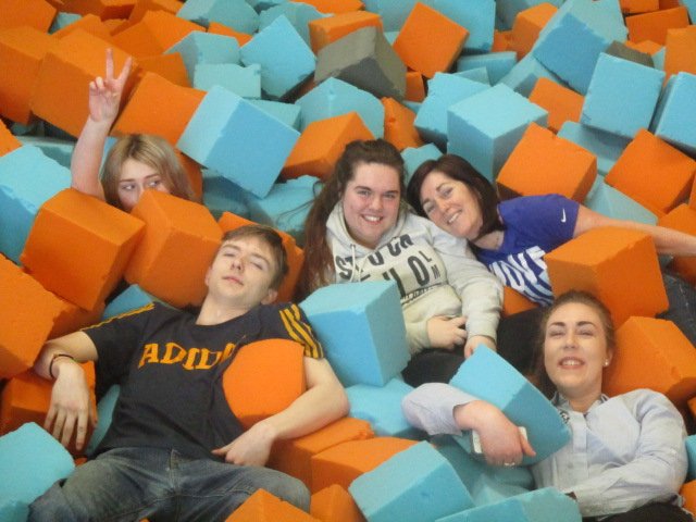 YouthreachSligo's tweet photo. Enjoying a spring in our step curtesy of Jump Street Carrick! #WeAreYouthreach #Bouncingaround https://t.co/PMg1qz1ntY