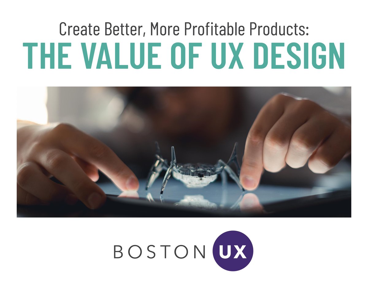 BostonUX_'s tweet photo. Did you know that UX investments made early shrink a product’s time to market by as much as 50%? Boston UX's free eBook will show you why investing in user experience design is a smart financial decision. Download now! https://t.co/HLtYO9jRWo https://t.co/jHhQniSWPX