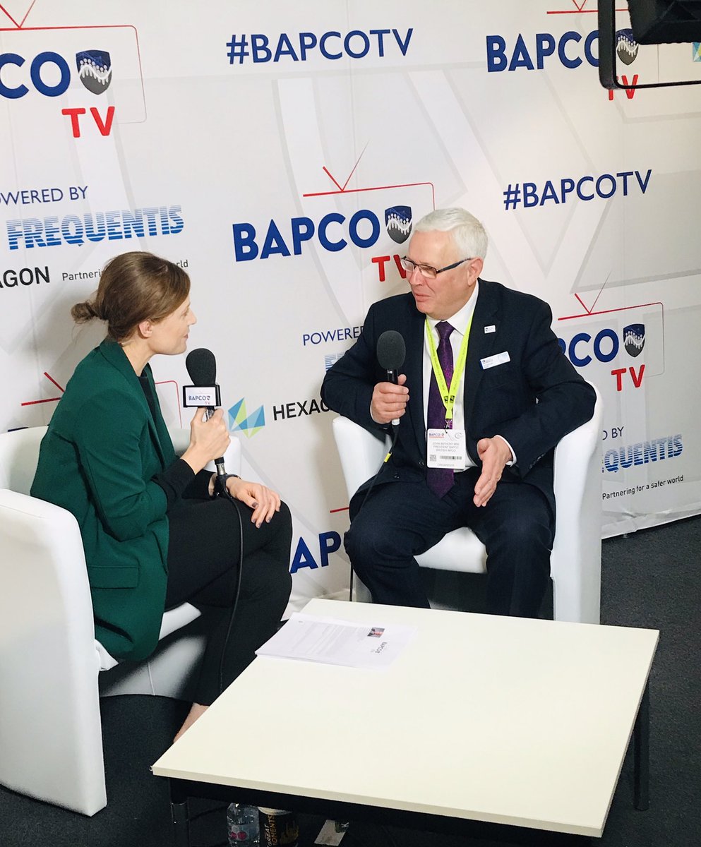 BAPCOEvent's tweet photo. LIVE from #BAPCOTV with @JohnAnthonyMBE from @BritishAPCO #BAPCO2019 #CCE2019 https://t.co/Cvs0BYOG6F