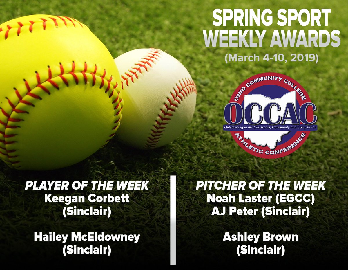 OCCACSports's tweet image. Five Spring Athletes Honored by OCCAC

MORE⤵
occac.prestosports.com/Spring_POTW_3-…