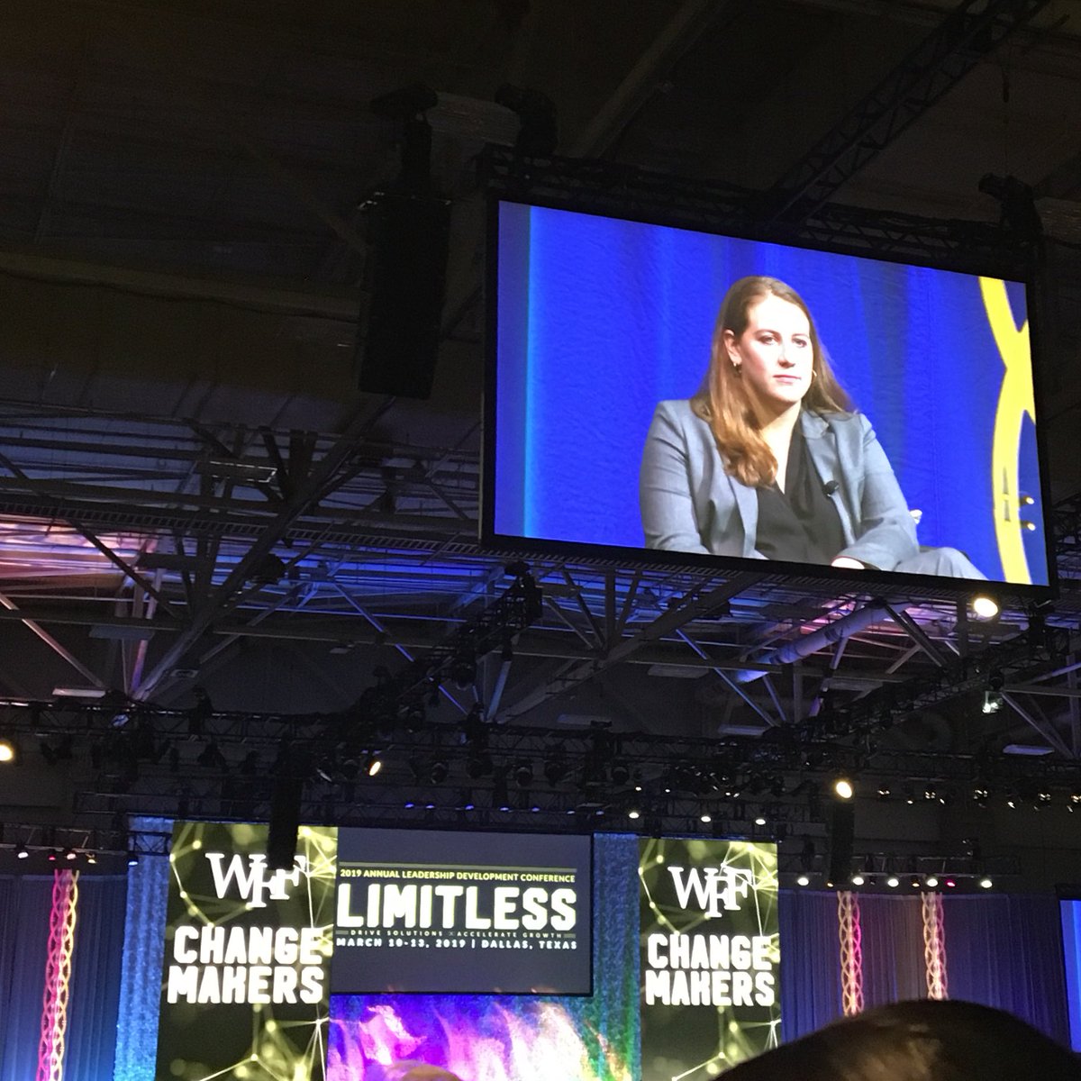 TooMuchMelBlog's tweet image. So proud of @angiecoderre and her leadership on the stage at the @WFFHQ #wffconf. I’ve know since our first mentoring meeting that her future is #limitless.