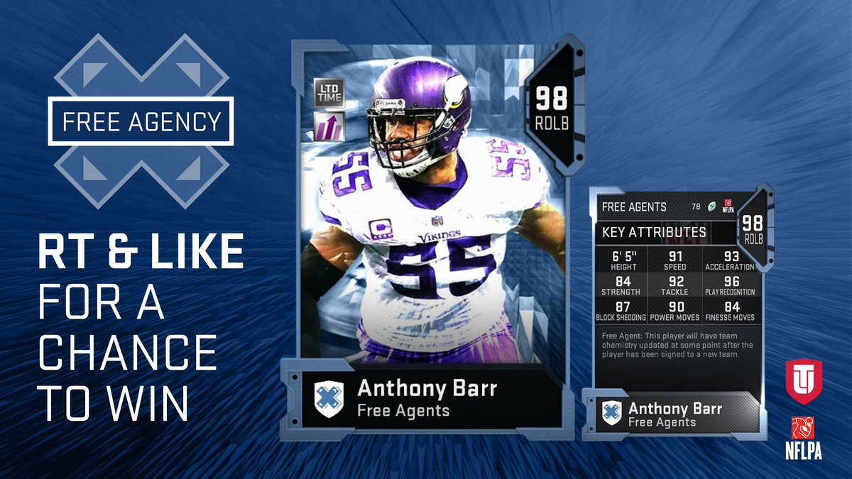 EASPORTS_MUT's tweet photo. #FreeAgency #Madden19 https://t.co/jiwV9m82av