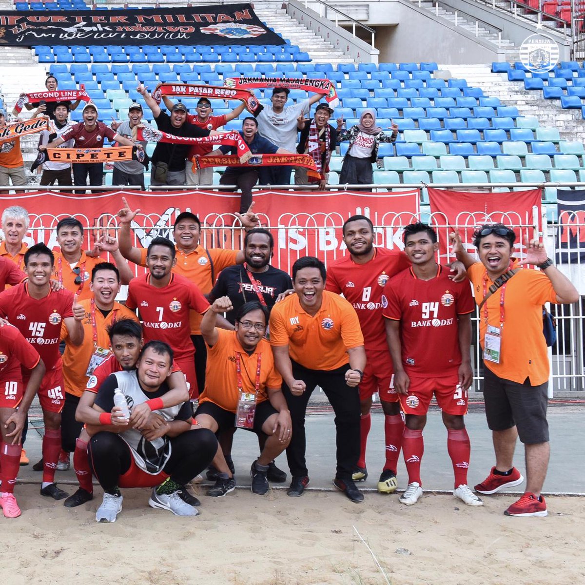 Thank you Yangon! 
Thank you Myanmar! 
And Thank you Jakmania for the Support!🙏
.
#AFCCup2019 #PersijaJakarta #PersijaSelamanya