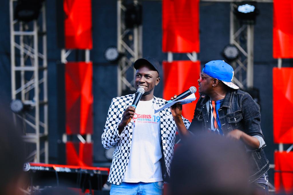 Mc Ollo and Kachaina on the Mic
#GirlsFest19