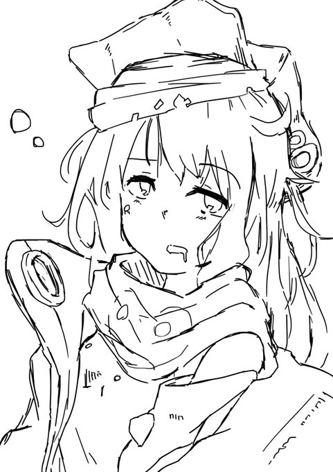 なんか可愛く描けた
#ドルフロ  #ドールズフロントライン  
#少女前线 #少女前線 