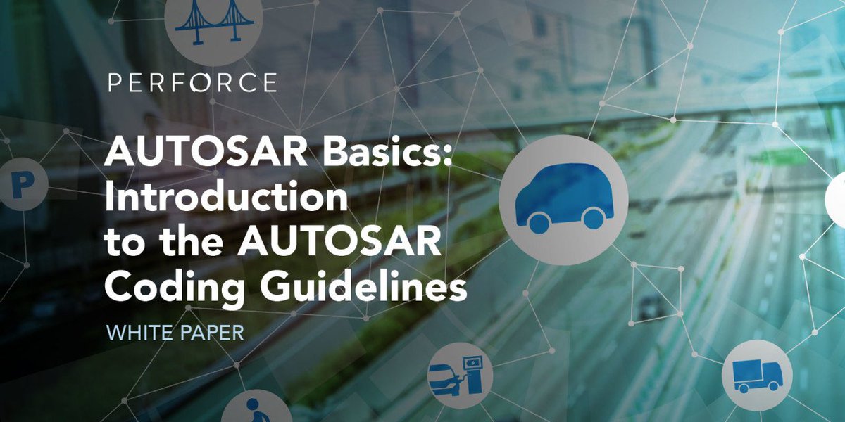 perforce's tweet image. How the AUTOSAR guidelines apply to ISO 26262 &amp;gt;&amp;gt; bit.ly/2I5YP1v

#AUTOSAR #codingstandard