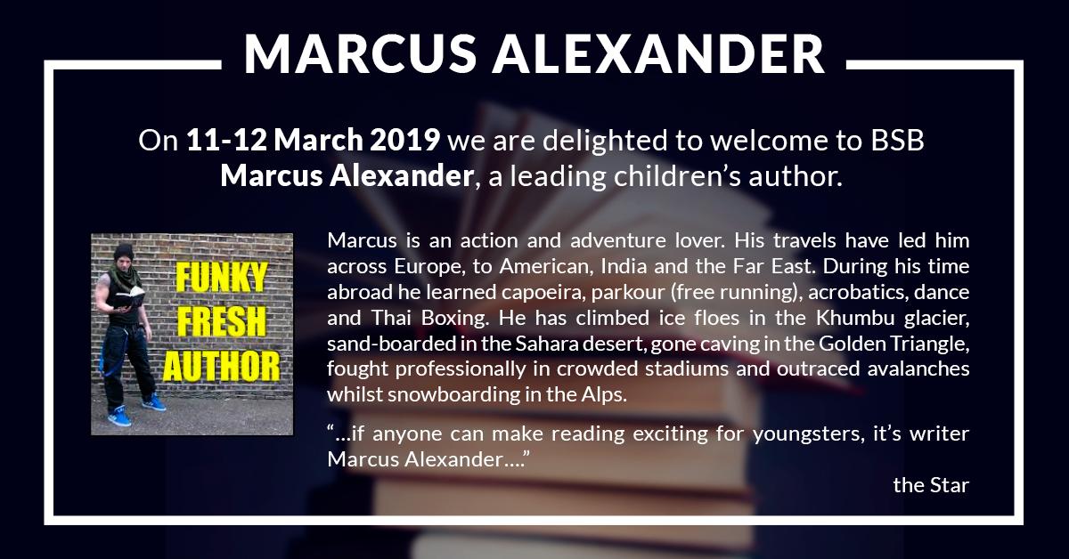 britishschoolro's tweet photo. Secondary students are in for a real treat! Marcus Alexander, Puffin author of the young fantasy series Keeper of the Realms, joins us from the UK for two days. His travel and sporting experiences are surely going to fascinate and thrill them!
#BSB #BookWeek #MarcusAlexander https://t.co/idVD5mhObY