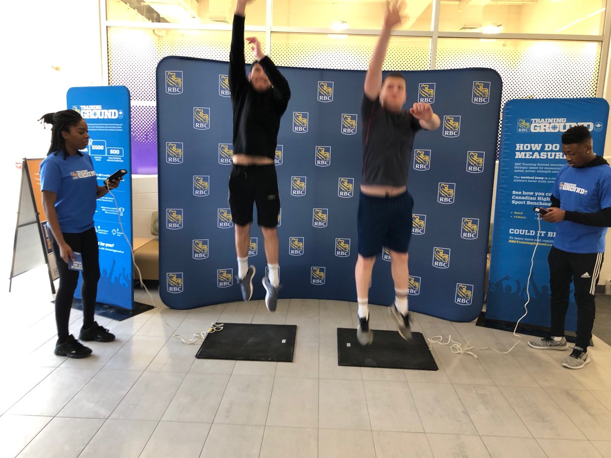 RBC Training Ground’s search for future Canadian Olympians hits the Laurier Athletic Centre #rbctraininggrpund