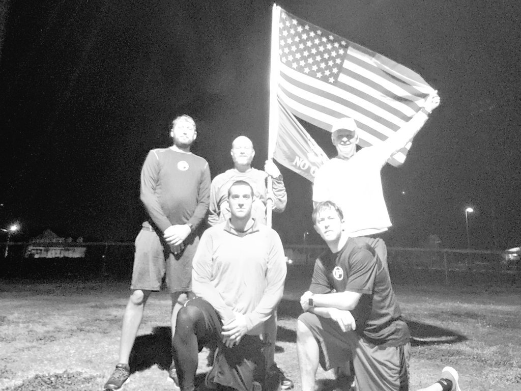 5 <a href="/F3ENC/">F3ENC Crossbones</a> Pax did 45 burpees @ #TheSandlot for Waterbug, broken up by a trip to the boonies to pick some berries. #WintervilleRunClub <a href="/F3Hartsville/">F3 Hartsville</a>