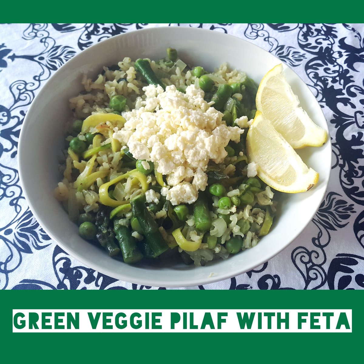 Boozy_Foodie's tweet photo. After posting about mimosa cupcakes and rice krispie treats.... 🤣 A reminder that it is all about balance! Green Veggie Pilaf with Feta from a previous life and a healthier me! ;) #LifeIsTooShortToEatLettuce #HealthyLiving #Aspirations #Vegetarian
https://t.co/Ht4YIEPRAG https://t.co/5UqUmiQjFn