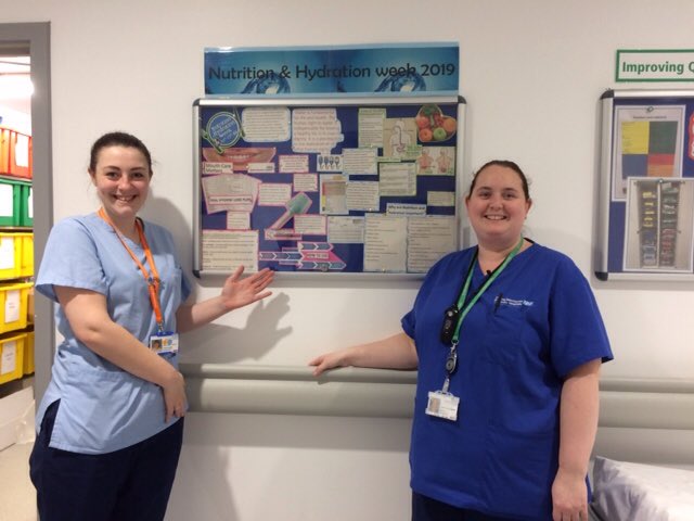 Congratulations to MRI endoscopy as joint winner of the best nutrition board competition as part of our Nutrition &amp; Hydration week activities.  Staff rewarded with a free lunch ⁦<a href="/NHWeek/">N&H Week</a>⁩ ⁦<a href="/MFTnhs/">MFT NHS</a>⁩ #NHW2019