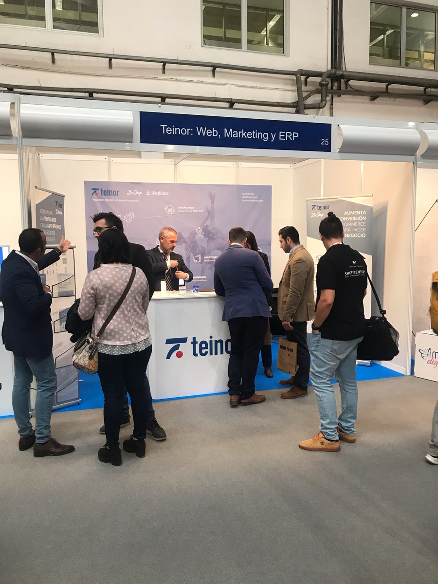 TeinorSA's tweet photo. Empieza el #eShow ven a conocer nuestras novedades en el stand 25 del #eShowBCN19 ¡Os esperamos! https://t.co/nO08LLZ5Vo