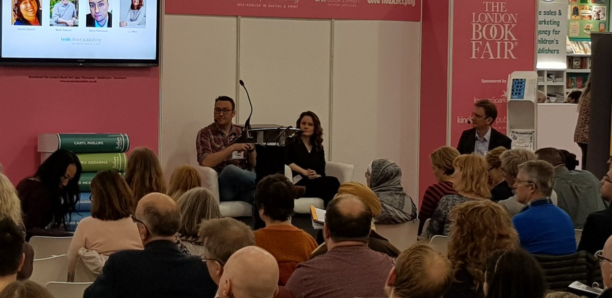 littledoorbooks's tweet photo. Our #MagnaCow #author @barryhutchison @LondonBookFair with @LJRoss_author chatting about #kindledirectpublishing No #tutus we're worn during this event
;0) Although Barry was sitting down at the time...#HighlandsAuthor @XpoNorth @HIEScotland https://t.co/62wF771bBl