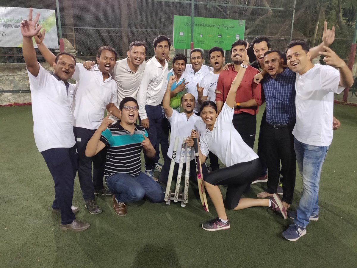 life_spaces's tweet photo. The Mahindra Lifespaces Premiere League was in full swing last Friday, with associates cheering for each other in true team spirit! #gamechangers 
#LifeAtMLDL https://t.co/0qDcZ2Fxge