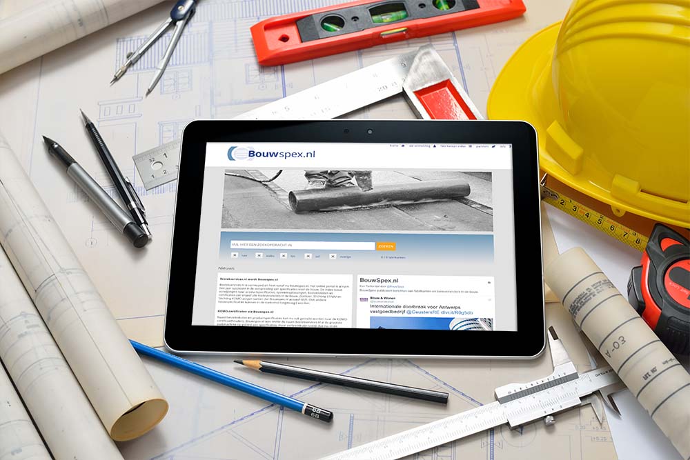 Bestekservices.nl is vernieuwd en heet vanaf nu bouwspex.nl. Het portal is al ruim tien jaar succesvol in de verspreiding van specificaties voor de bouw. In de afgelopen jaren zijn veel RAW- en STABU-bestekservices omgevormd tot allround specificatietools.