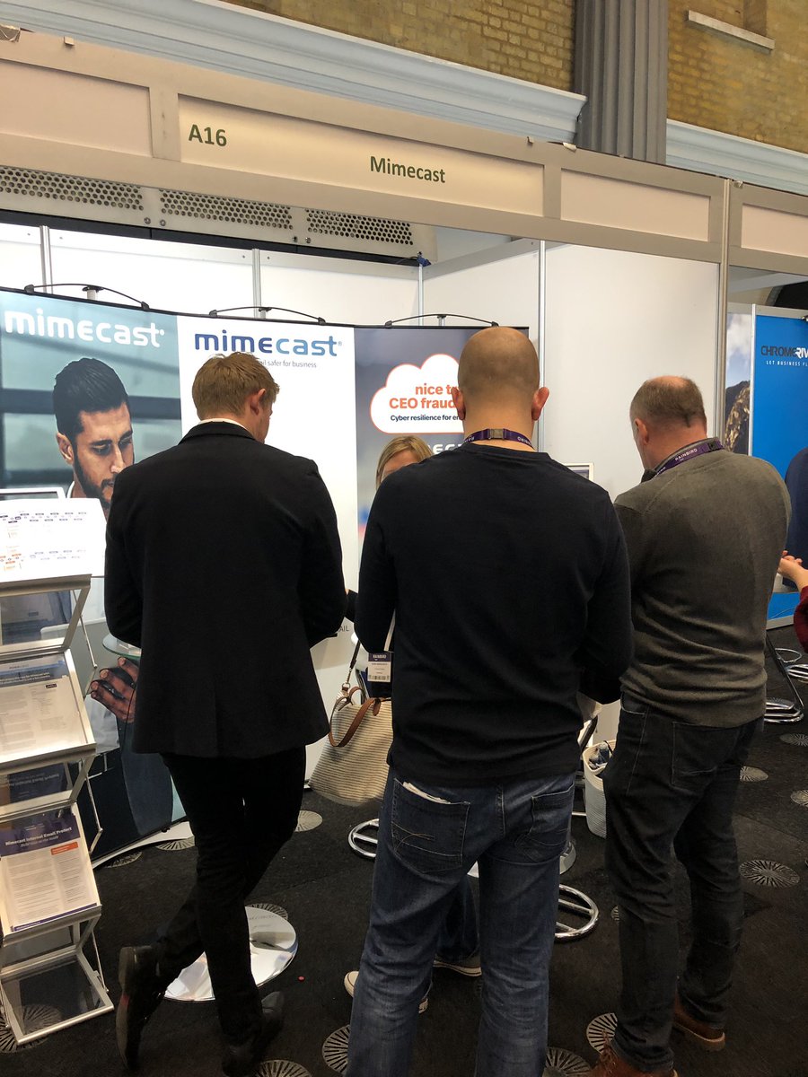 elizahedegaard's tweet photo. #BLTF2019 @mimecast Stand A 16. Easter bunny has arrived! Pop by to say hello and help yourself! https://t.co/kkscyYj3EH