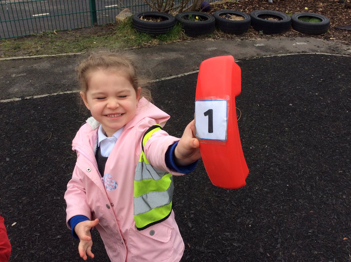 MrsTylerRPS's tweet photo. Nursery children are enjoying the new telephones. We love to talk! @RedesdalePrim https://t.co/aEZfypviL2