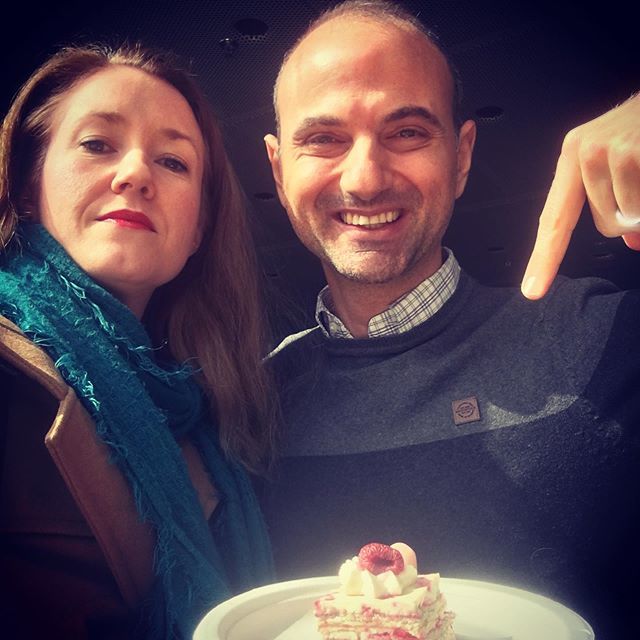 DrKriebel's tweet image. #web30 birthday cake with master baker @pourlamourdupain (also MD expert on a VR/child pain reduction project with HUG and @ascaphe)
#myweb30 has fresh bread an medtech.