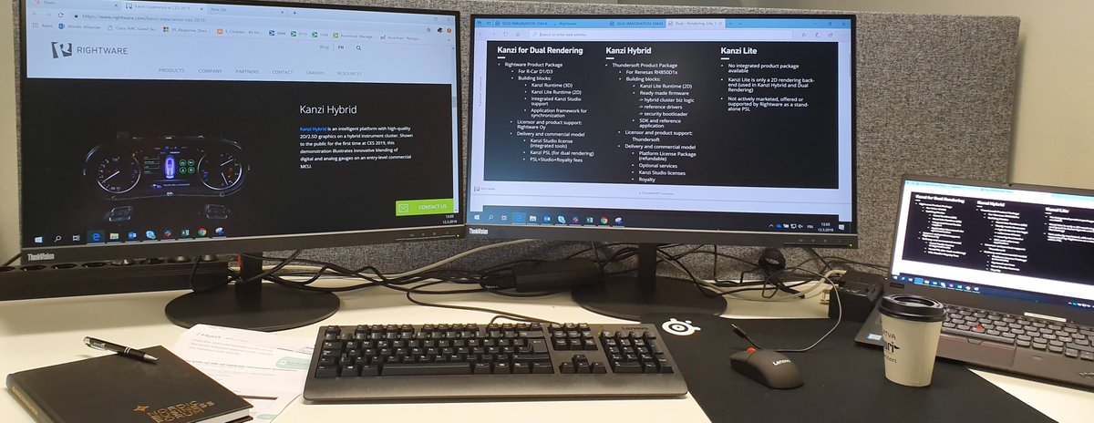 MLillback's tweet image. New Kanzi products released: Kanzi dual rendering for R-Car D1/D3 and Kanzi Hybrid for Renesas RH850D1x. Dual rendering is a solution for SOCs with both 2D and 3D GPUs in the same chip. #Kanzi #Rightware #Thundersoft #3D #2D #embedded rightware.com/kanzi-experien…