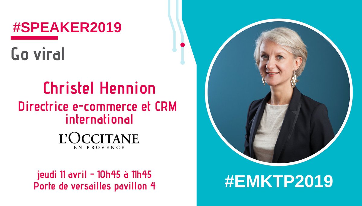 EMarketingParis's tweet photo. Les cigales débarquent à #EMKTP2019 ! Rencontrez la directrice e-commerce et CRM international de @LOccitane_FR et découvrez comment la célèbre marque a construit sa réputation en ligne. Badge → 
 https://t.co/y5HXdHhu7Z https://t.co/VDoFciN9MB