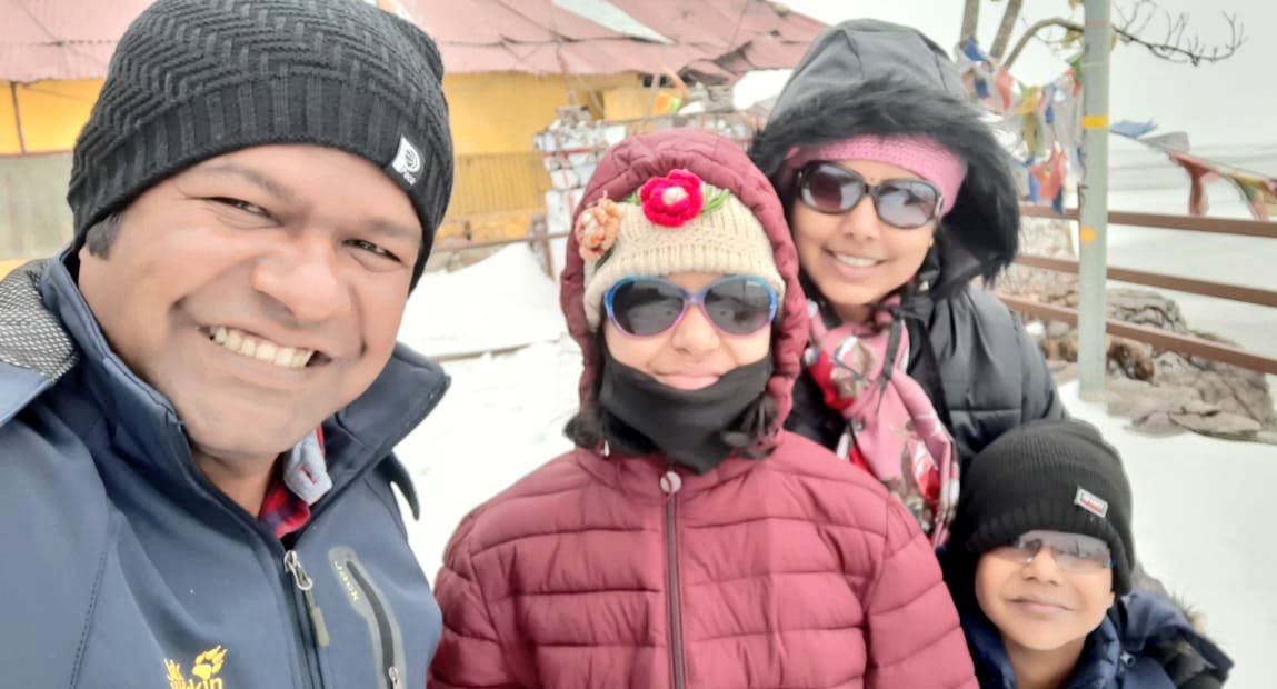 @ #TsomgoLake with my family.. #IncredibleSikkim  @incredibleindia