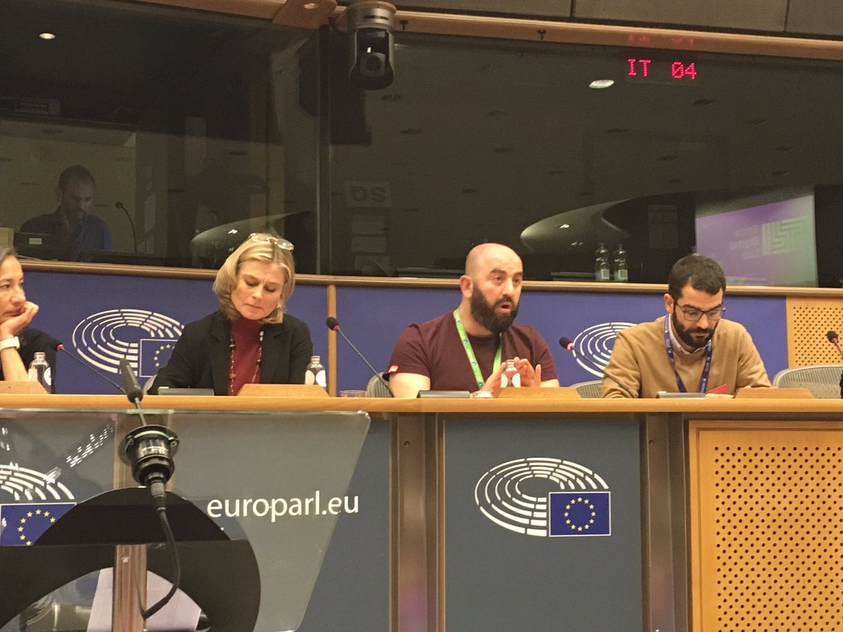 HardemanHildeML's tweet photo. Can #Tech help to ensure #accountability in #Syria ?Good ideas at #SyriaDigitalLab #SyriaConf2019 bringing people together https://t.co/BZX8fA0pI7