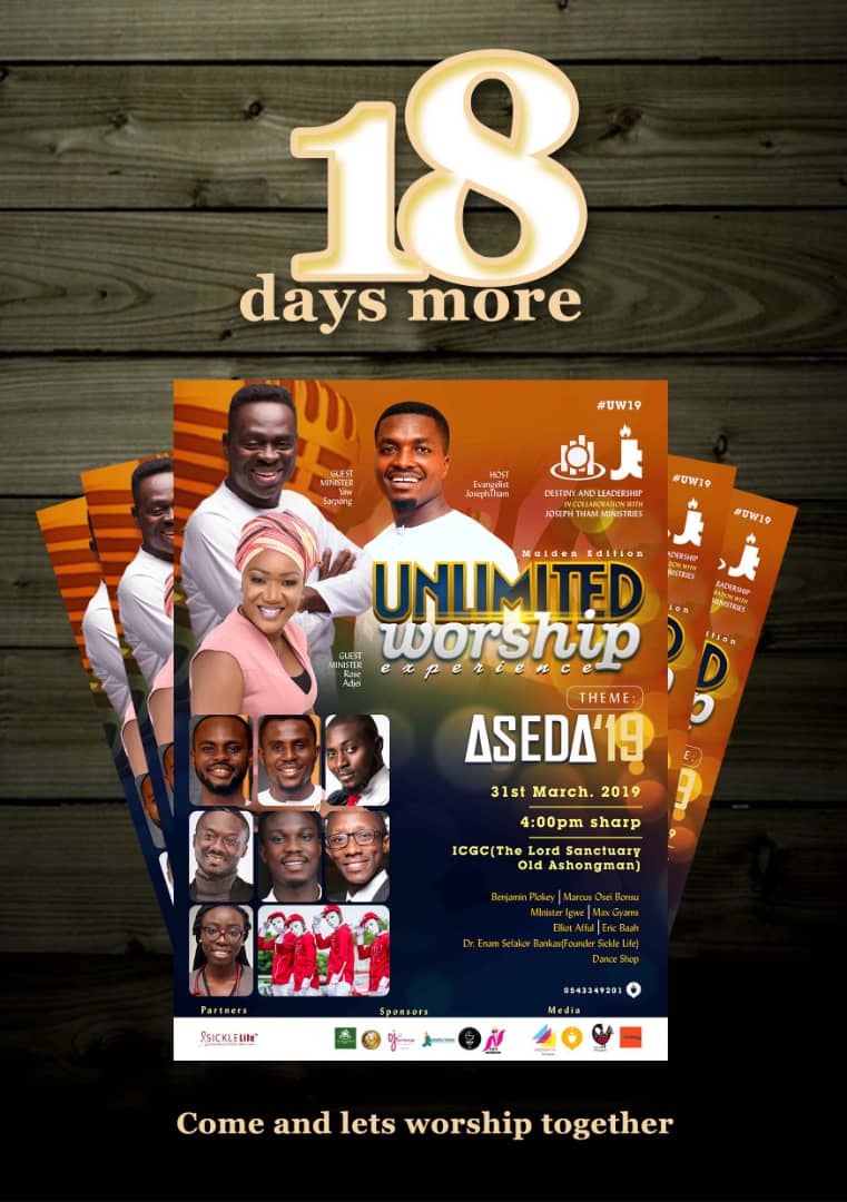 TLS_DLM's tweet photo. Join Us for UNLIMITED #Worship experience of a life time on 31st March, 2019.
@ICGC_TLS 

#ICGC 
#WeAreICGC
#WeareICGC 

#Wework
#WeWitness
#WeWorship https://t.co/sAd6WVB1qw