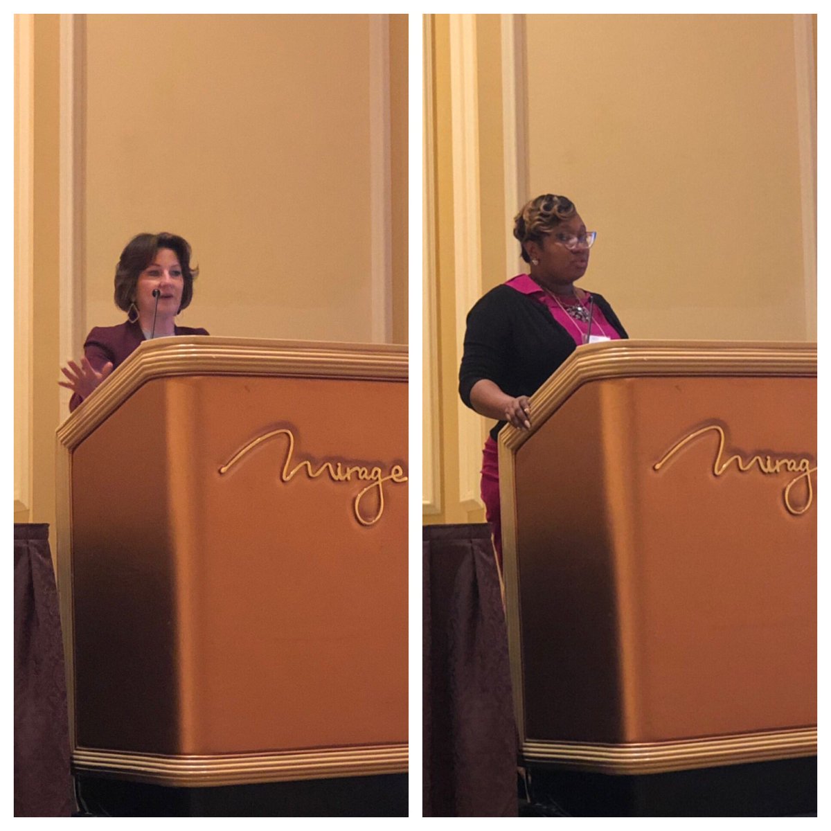 DolceDays's tweet photo. “Metrics for Post-Award &amp; Research Finance” presenters Susan Sedwick and Rashonda Harris we AWESOME! #NCURAFRA2019 https://t.co/Q3EzvtJlZQ