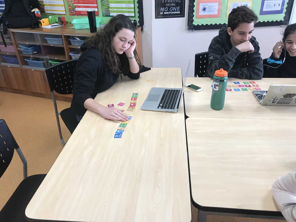 wondermeaghan's tweet photo. Students organize the #SDGs in order of importance to them for overall health. #TeachSDGs #SISassess #Globalgoals #SISrocks #ISSedu #ServiceAsCurriculum #SIS_Service https://t.co/SmlLH4QMph