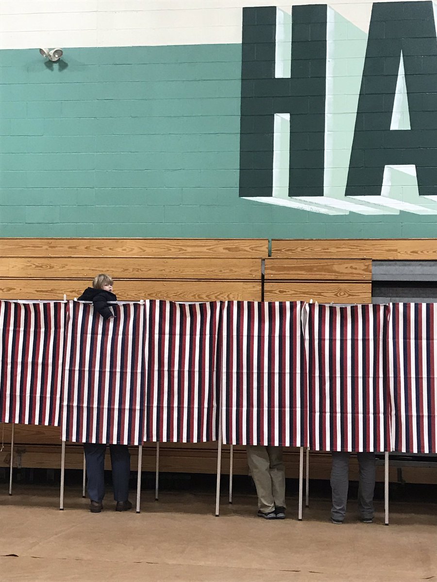 Polls are open in #HopkintonNH - time to vote! #nhpolitics